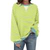 Green Apricot Striped