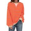 Orange Pink Striped