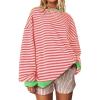 Pink Apricot Stripe