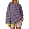 Pink Green Stripe