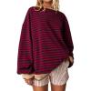 Red Navy Stripe