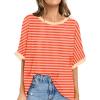 Orange Pink Striped
